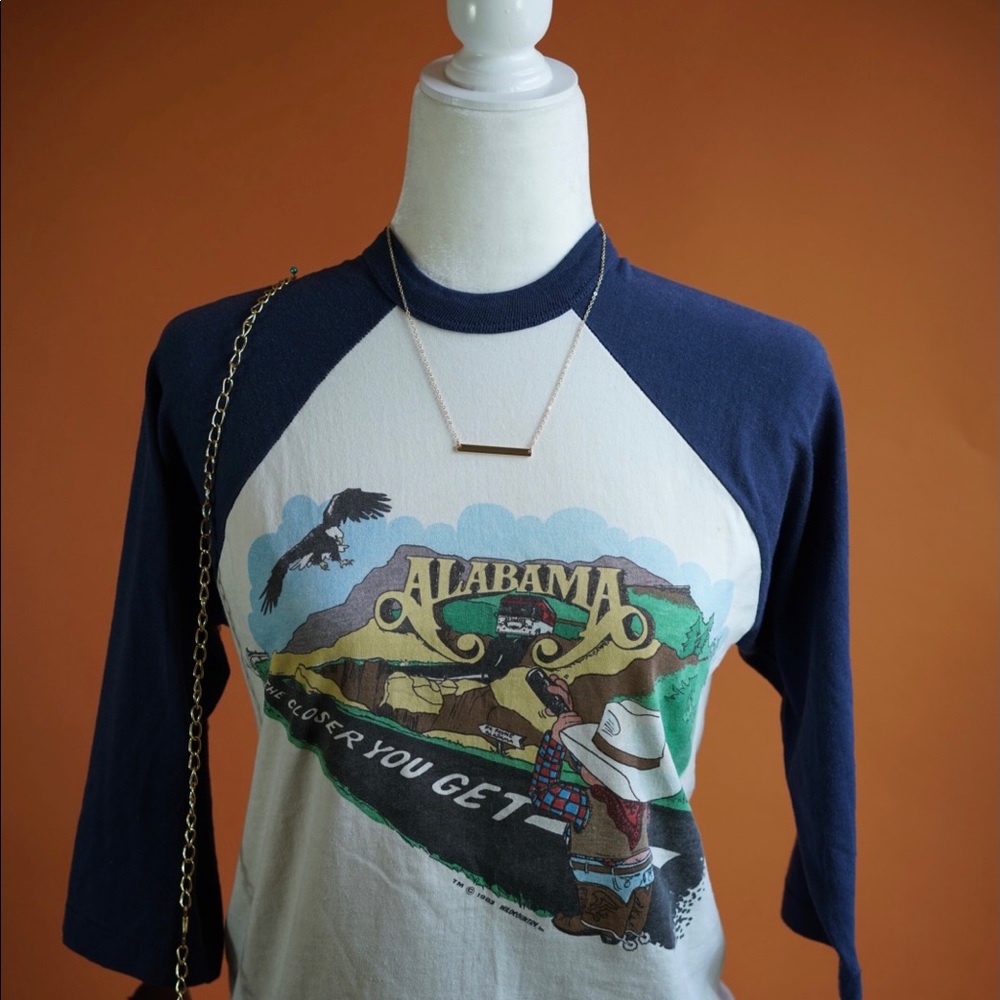 Rare 1983 Alabama Tour Shirt